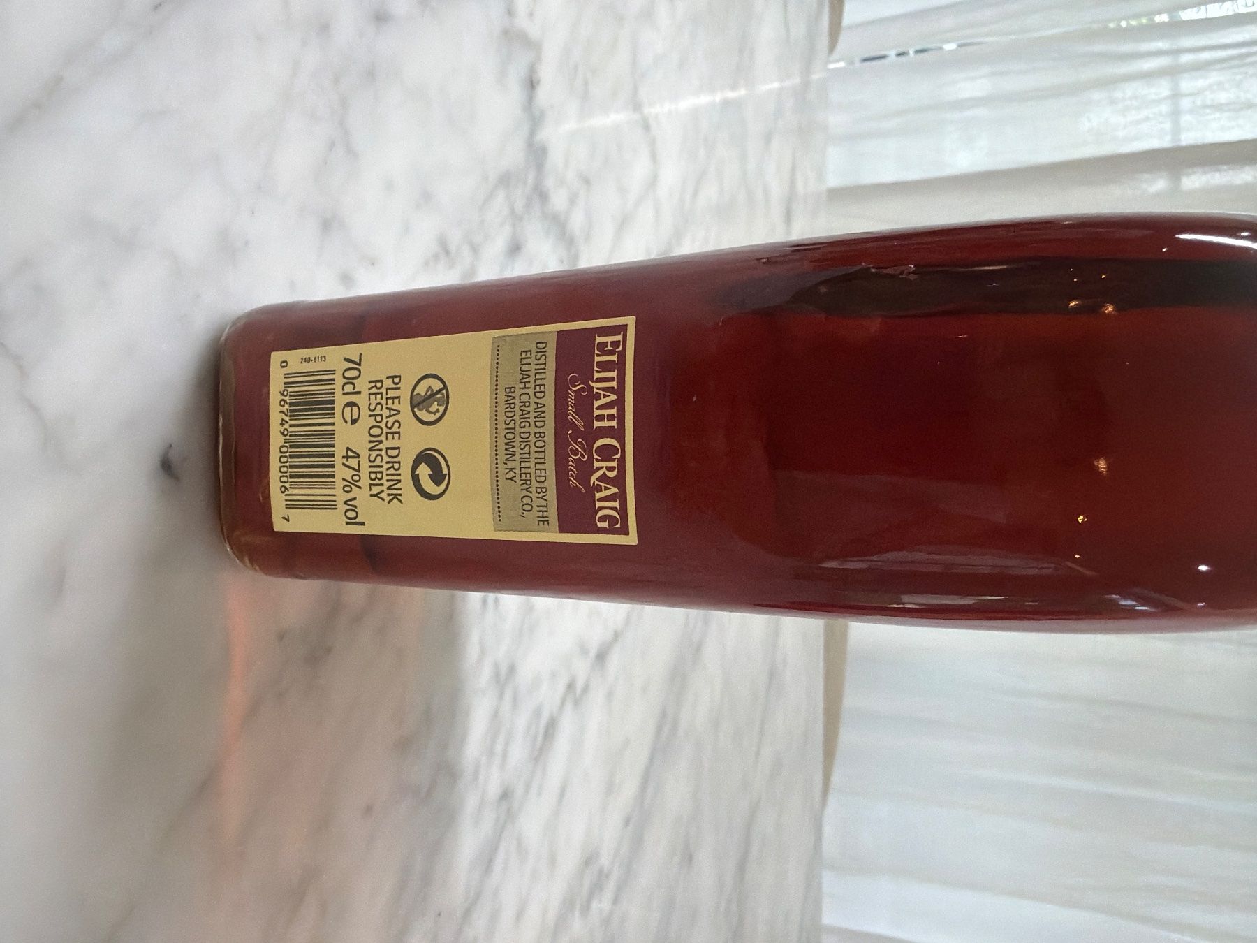 Spiritueux: Elijah Craig Small Batch Kentucky Straight Bourbon 70cl – Neuf (Voir description) à Roggwil TG par est_r5x7 1