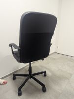 Gepflegter Bürostuhl, ideal fürs Homeoffice, schwarz