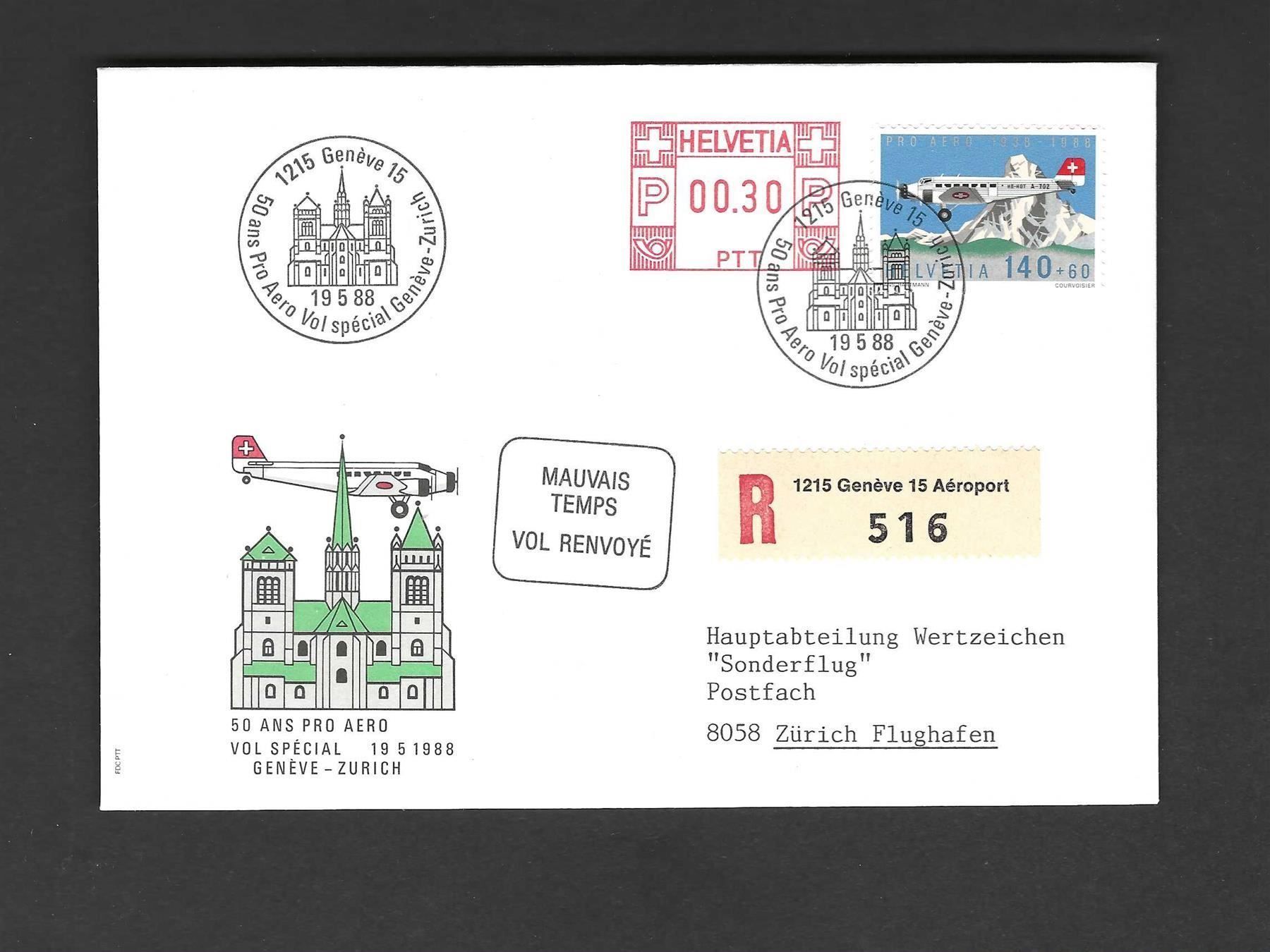 Buste & buste per spedizione: Swissair Einschreiben – Usato da Koblenz venduto da Markenhimmel