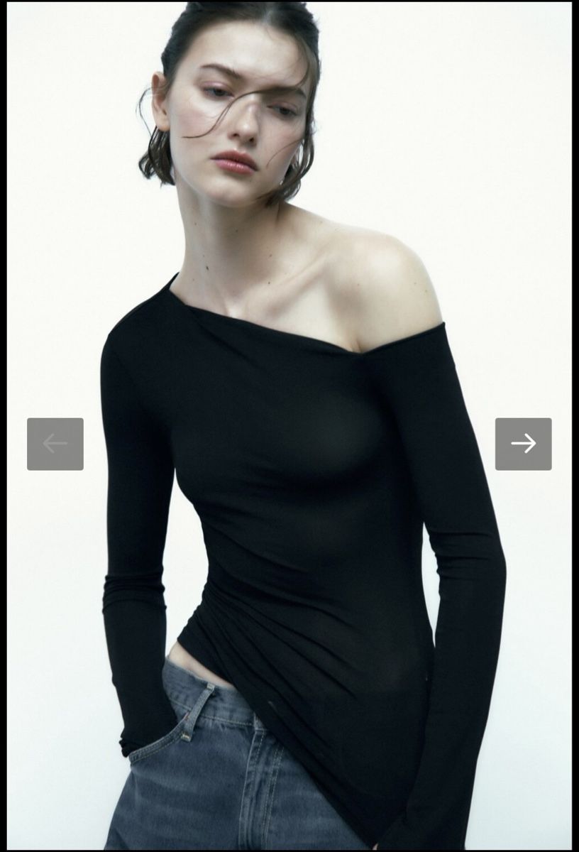 Zara Top: ZARA ASYMMETRIC TOP – Usato da Kilchberg ZH venduto da ngt_hnw9 5
