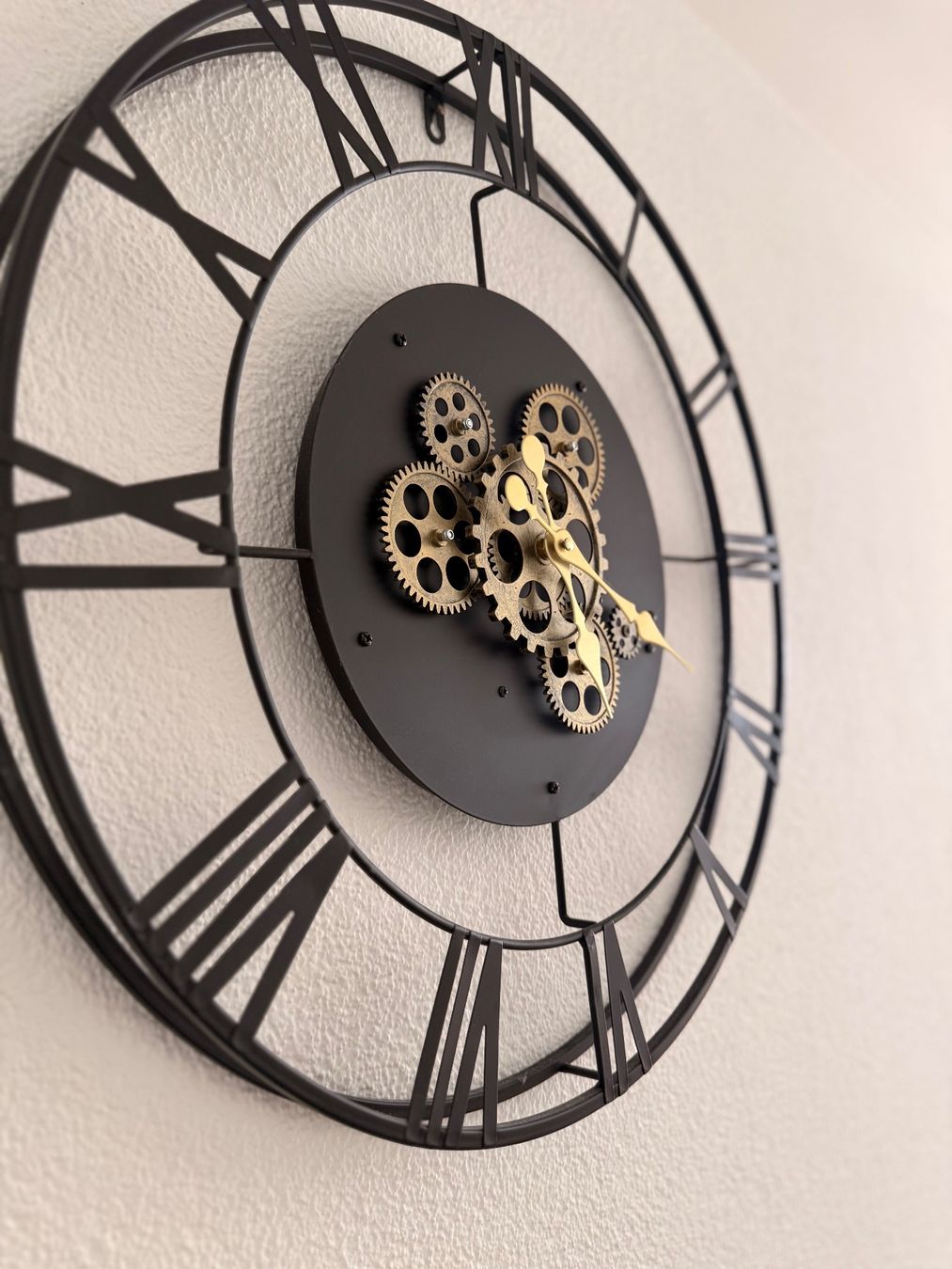 Orologi: Wanduhr mit Zahnrädern, Retro-Stil – Usato da Grellingen venduto da lyd_vy9s 1