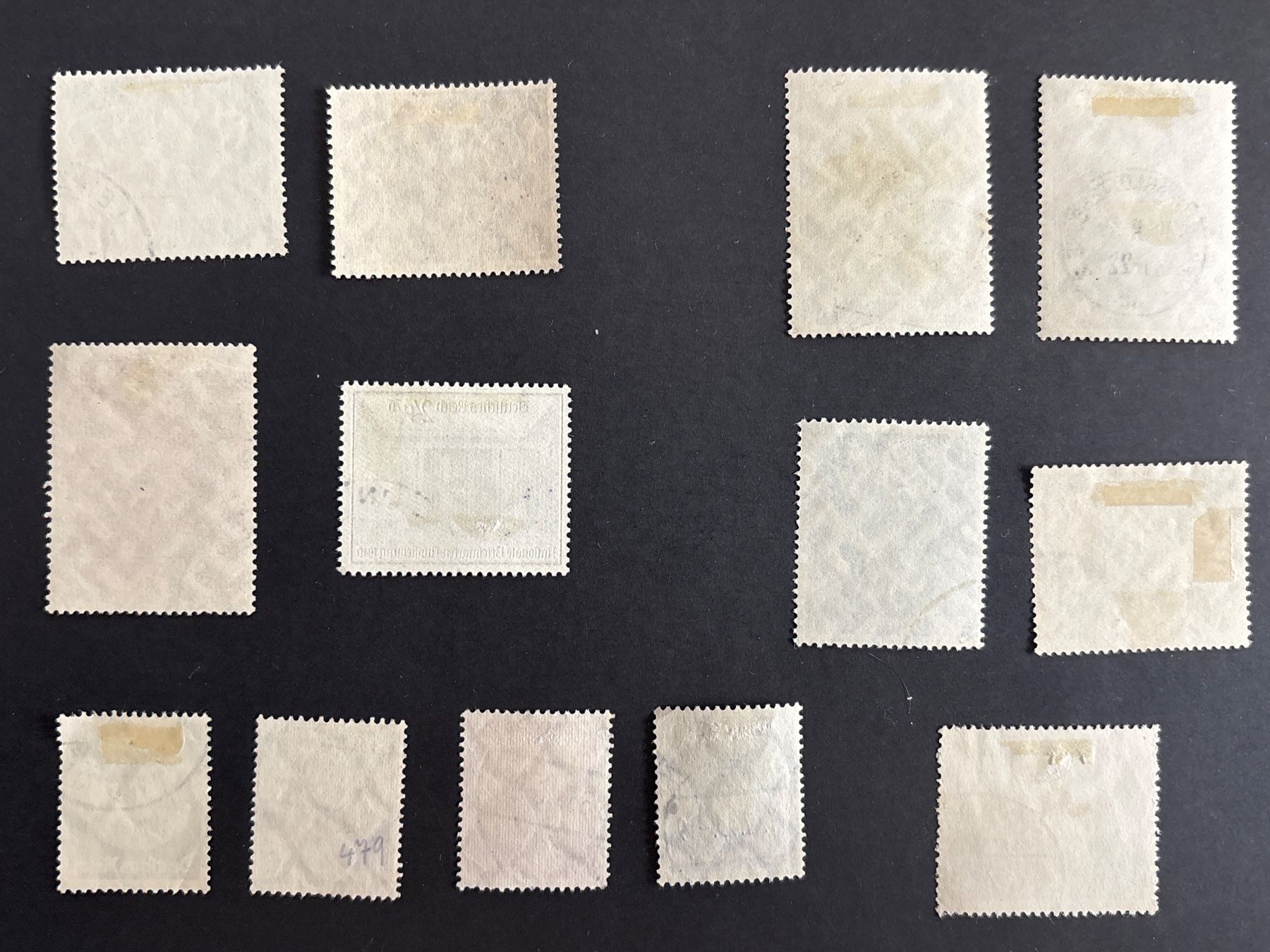 Alle Briefmarken: Lot Marken Deutsches Reich – Gebraucht aus Adliswil von derrick0825 1