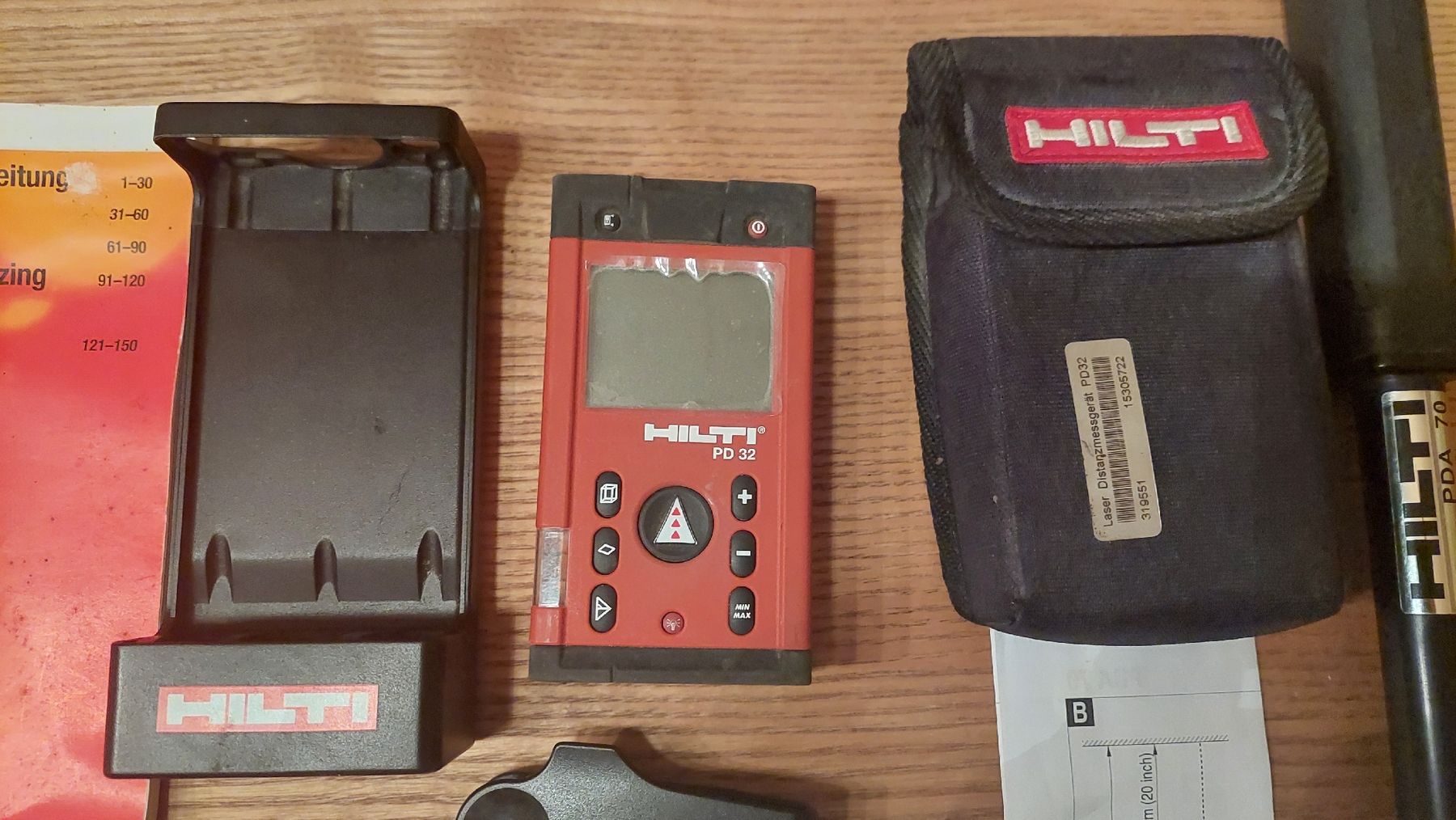Hilti Tutti gli attrezzi: Hilti PD 32 mit Zubehör – Usato da Adlikon b. Andelfingen venduto da Kraemse 1