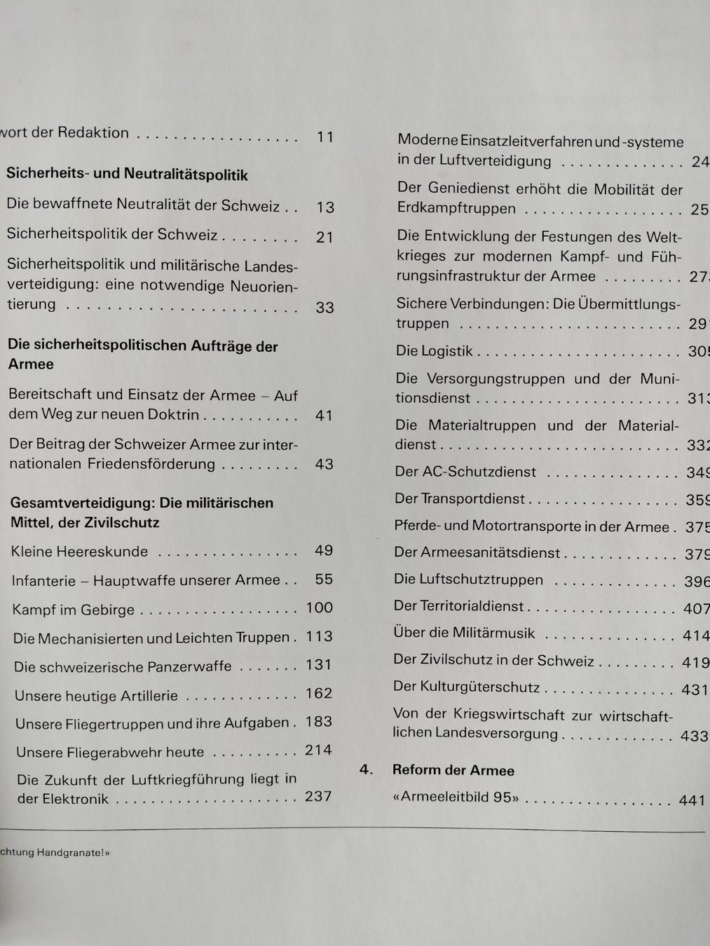 Bücher: Schweizer Armee Militär Buch 1992 – Gebraucht aus Schwanden Sigrisw von len_9yqg 2