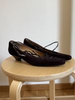 Max&Co Veloursleder Pumps, Gr. 39, Braun, Herbst Sale!