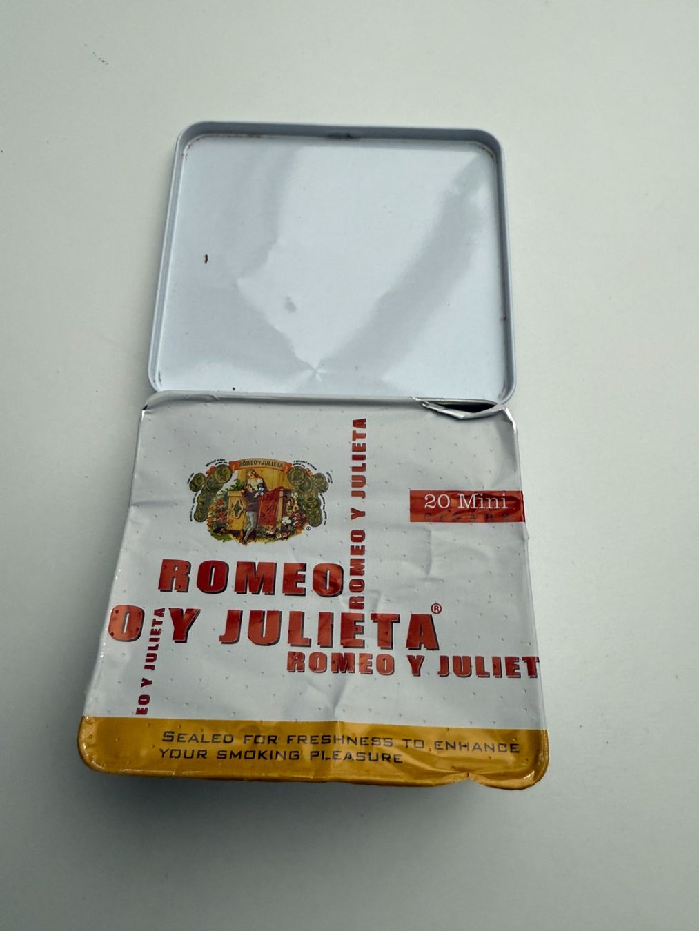 Sigari: Romeo Y Julieta 20 Mini, Metall-Box – Usato da Unterengstringen venduto da Tnovus 3