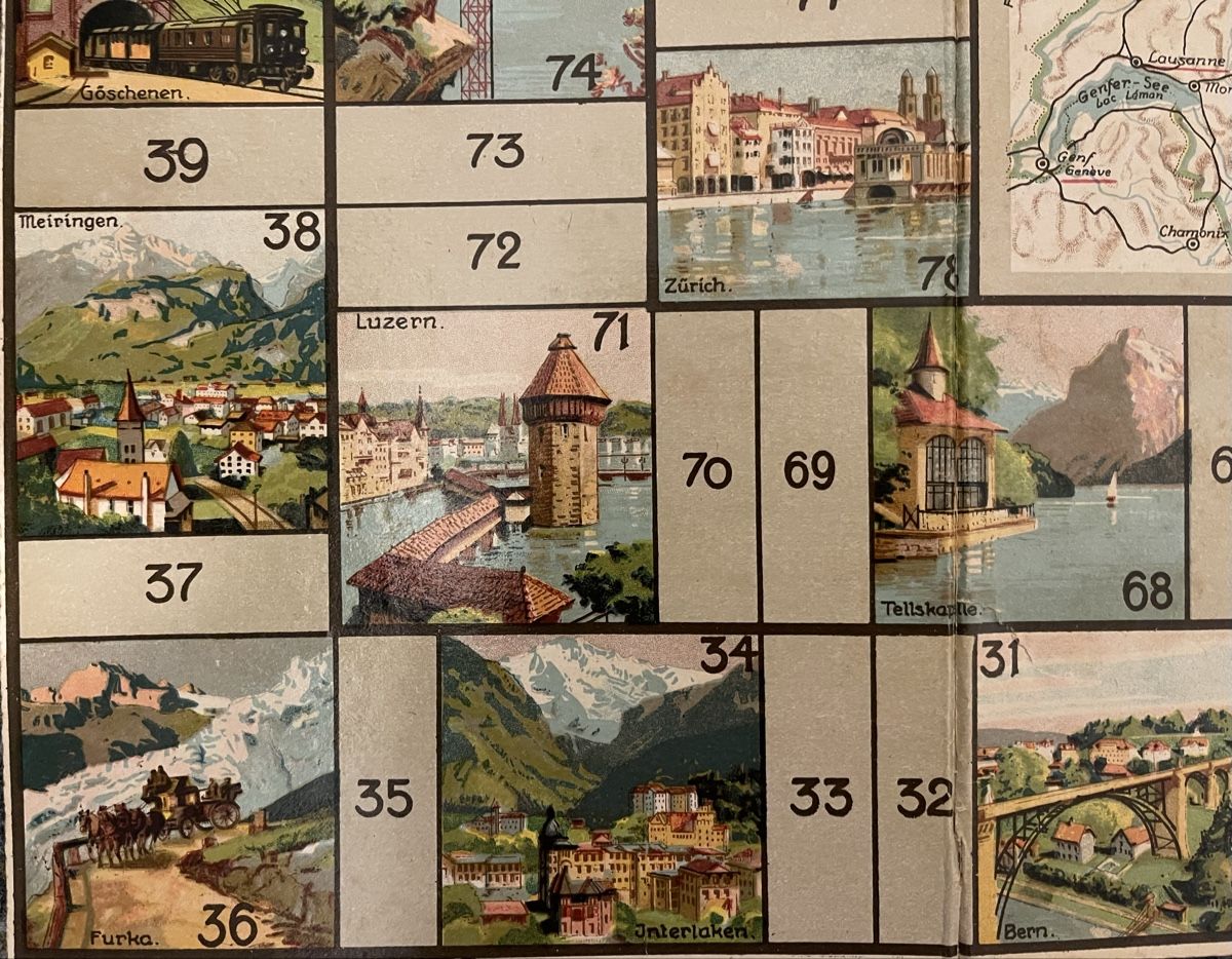 Giochi: Die Schweizer Reise/ Rarität/ antik – Usato da Thalwil venduto da Emmerich88 3
