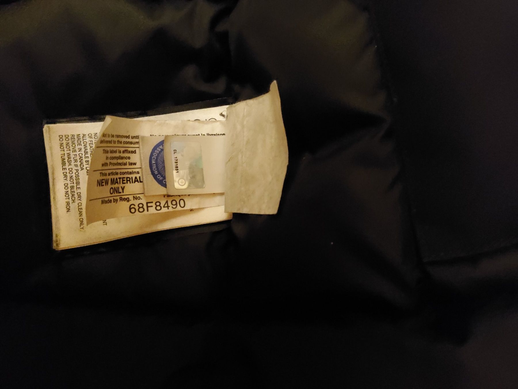Canada Goose Giacche: Winterjacke Canada Goose, Damen M, blau – Usato da Zürich venduto da pos_dt2f 4