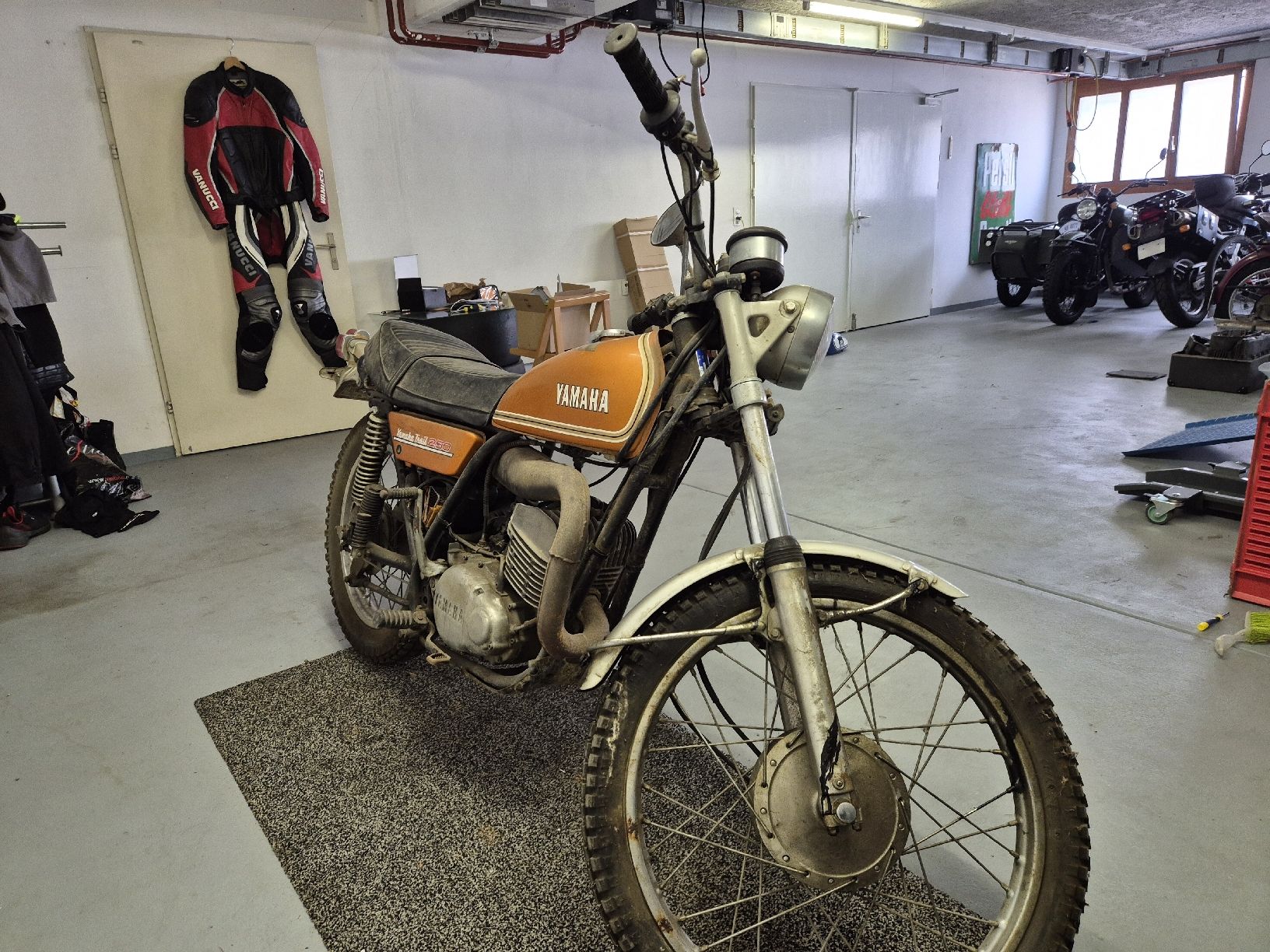 Strada: Yamaha Trail DT 250 – Difettoso da Wynau venduto da Bastel87 4