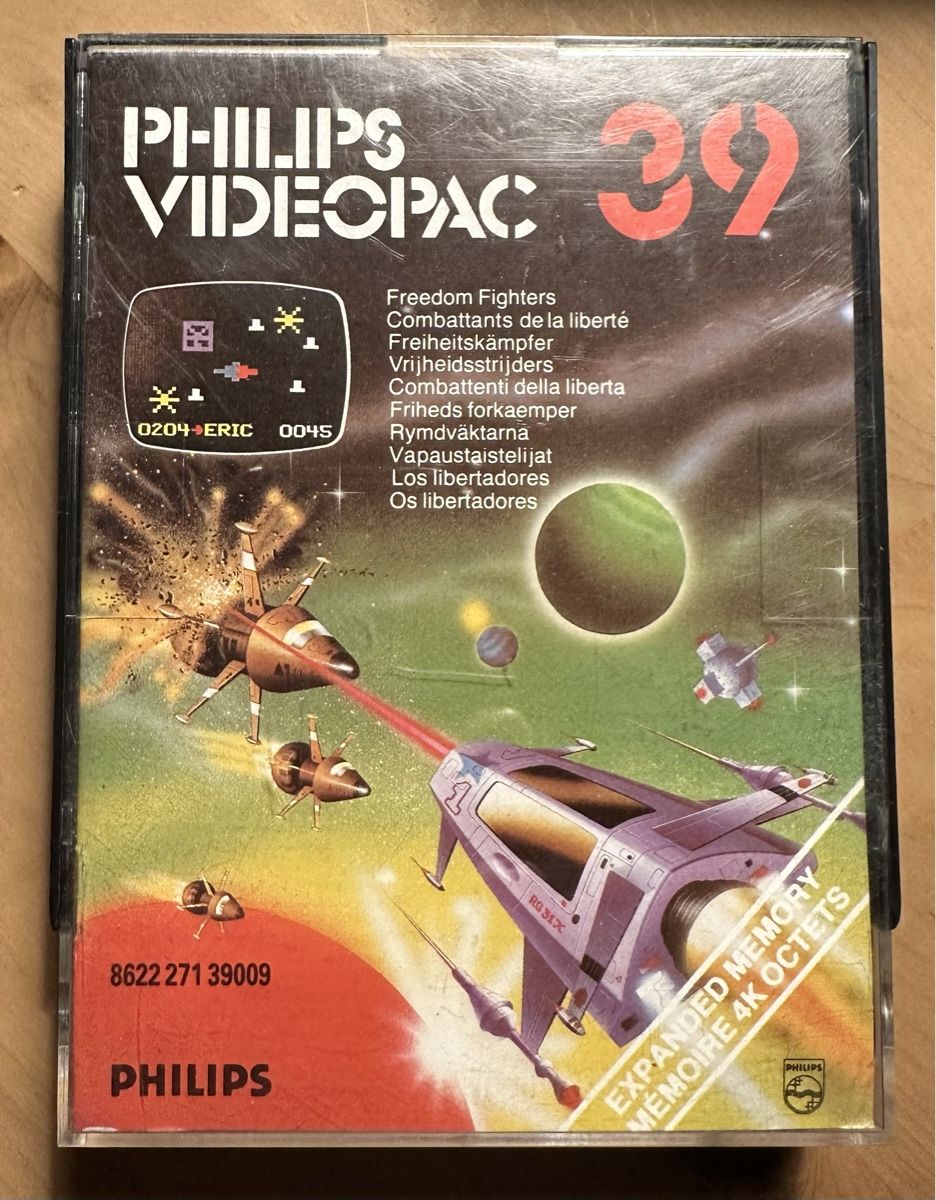 Giochi: Philips Videopac 39 Freedom Fighters  – Usato da Kestenholz venduto da Matti_11