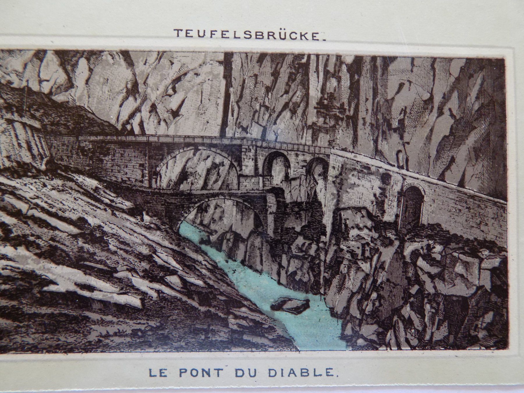 Incisioni: Die Teufelsbrücke – Usato da Risch venduto da Antikfee 3