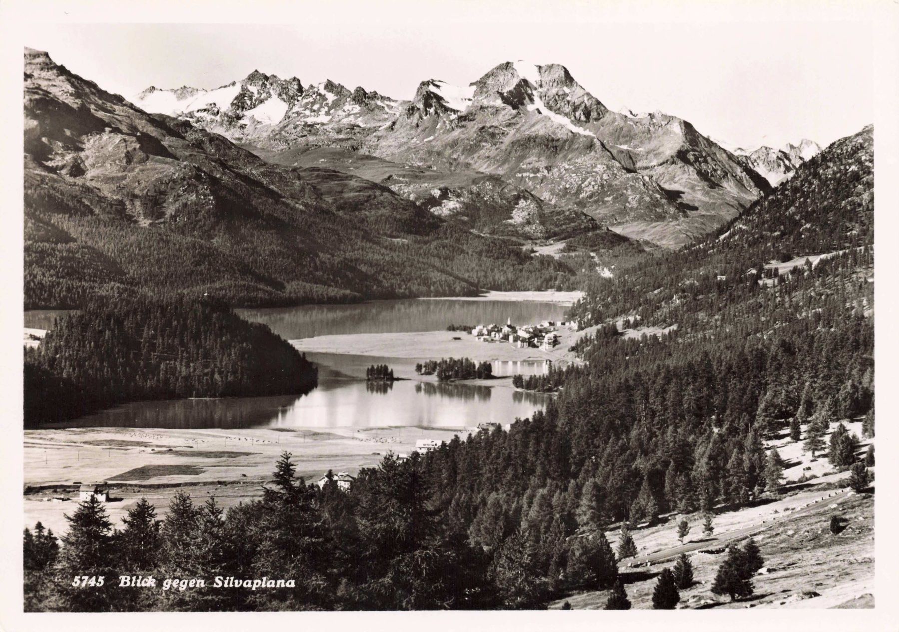 Cartoline postali: Silvaplana G – Usato da Biasca venduto da Blenio71