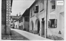 Dorfpartie in Pontresina