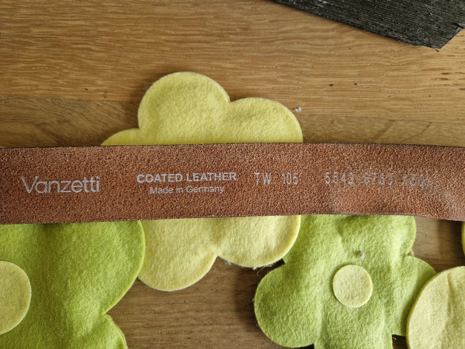 Cinture: Vanzetti Gürtel Leder Silber 105cm – Usato da Lichtensteig venduto da Cocabana_16 3