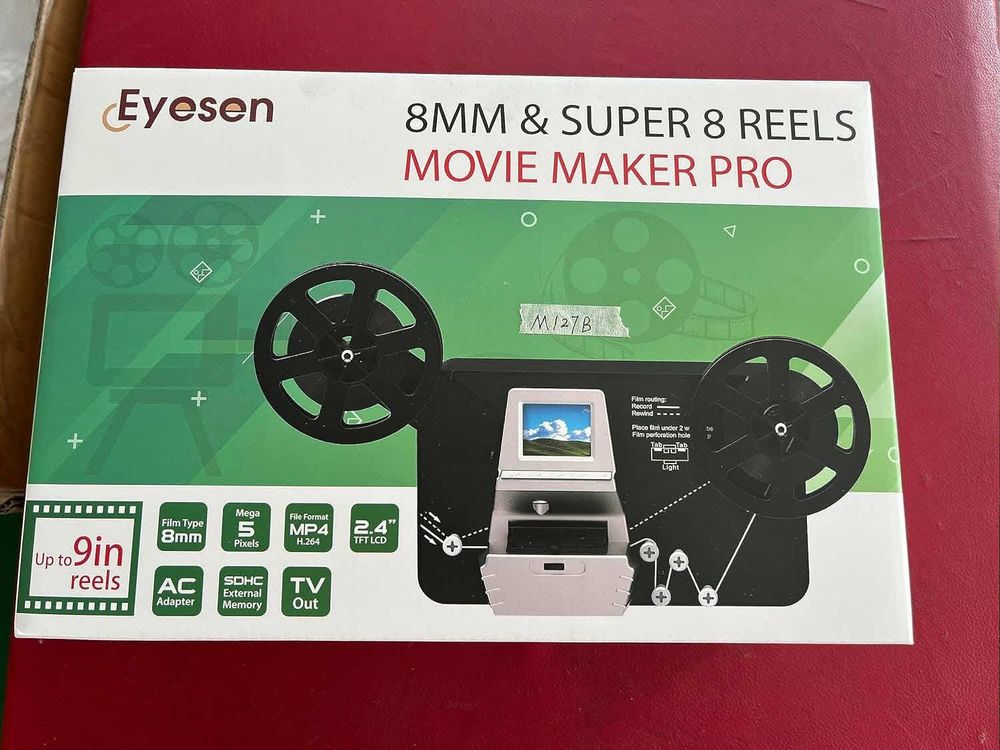 Super 8 Film Scanner, Converts Film in Digitales Video
