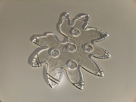 Glasi Hergiswil Kerzenhalter Ahornblatt