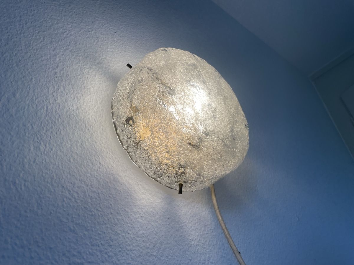 Kaiser Lampen: 1 von 3 Mid Century Eisglas Leuchten Kaiser – Gebraucht aus Bern von fotolog111 4