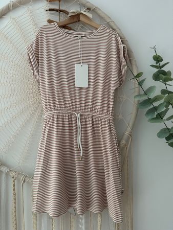 Streifenkleid von POMP DE LUX Gr. 122/128 *NEU mit Etikett