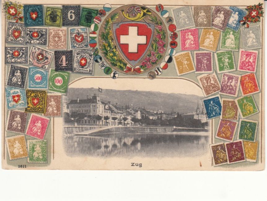Cartoline postali: Zug 1920 – Usato da Bürglen TG venduto da StampGraf