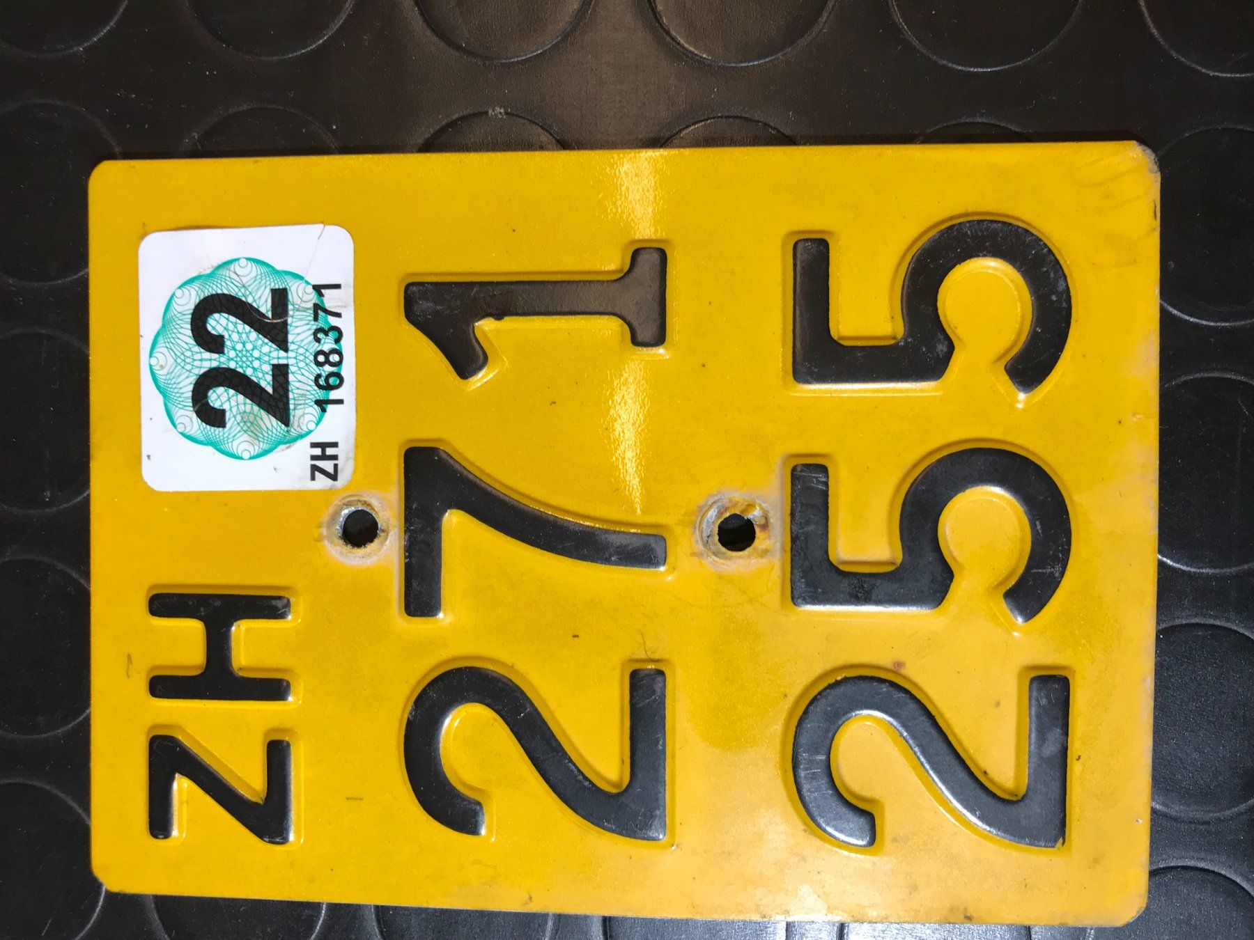 Sachs Ciclomotori: Nummernschild "ZH" Mofa, Töffli oder E-Bike – Usato da Zürich venduto da Chevrolet4 1