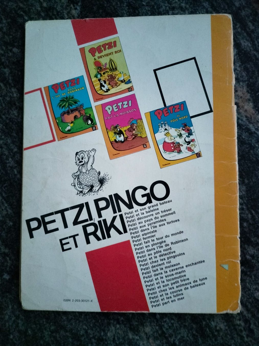 Fumetti: Petzi chez les animaux de Lune 21 – Usato da Cortaillod venduto da rozinna 1