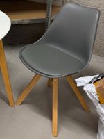 4x Esszimmerstühle Grau, skandinavisches Design