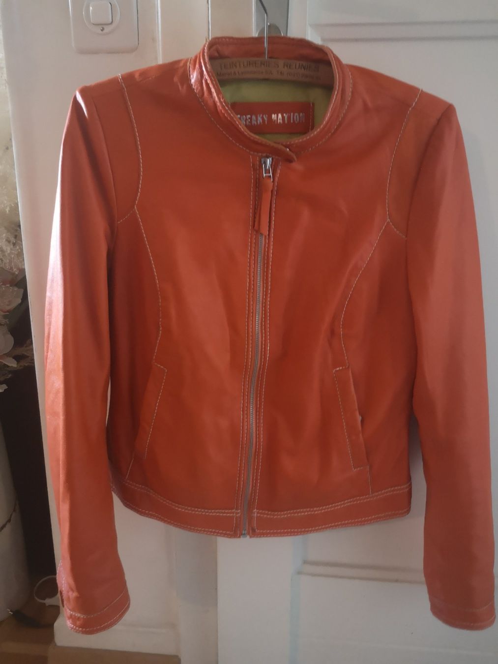 Jacken: Freaky Nation veste en cuir – Gebraucht aus Lausanne von mooshi-wooshi