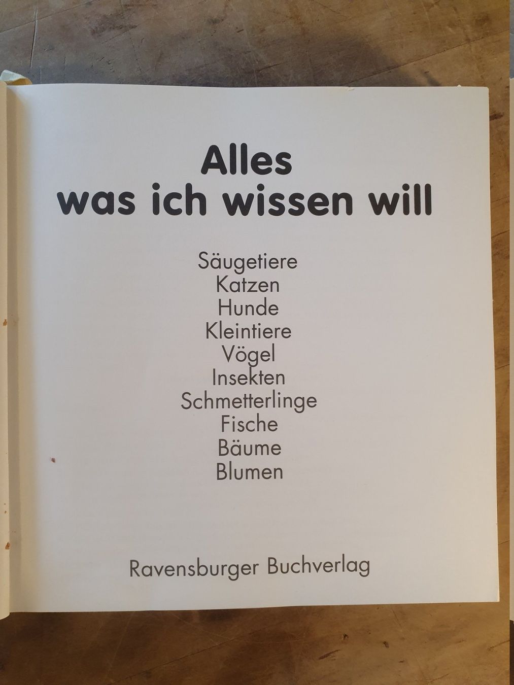 Libri: Alles was ich wissen will 2 Ravensburger – Usato da Zürich venduto da loosebone 1
