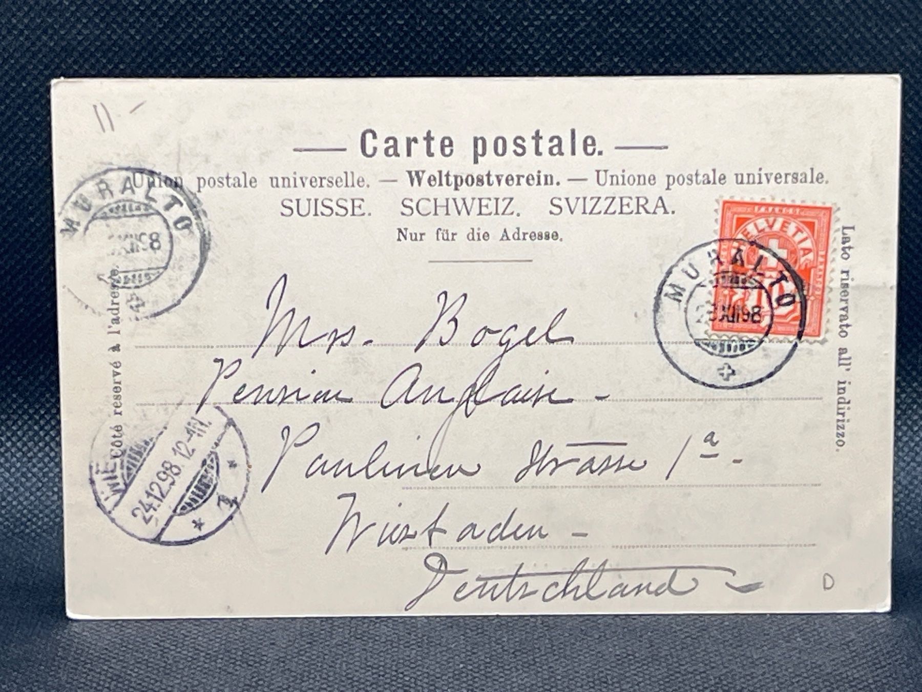 Cartoline postali: Madonna del Sasso Locarno – Usato da Widnau venduto da Brusi9 4