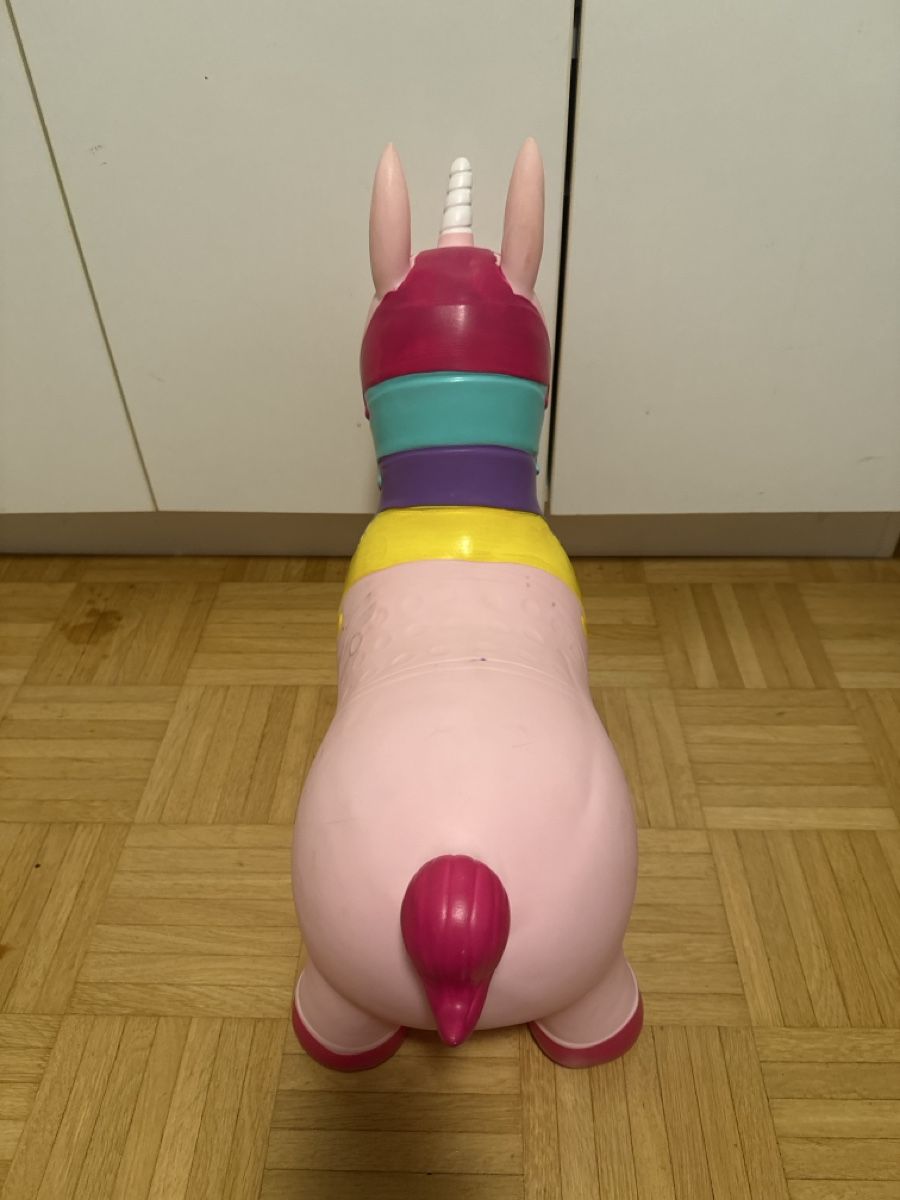 Giocattoli: Hüpf-Einhorn Action rosa bunt – Usato da Zürich venduto da oase69 3