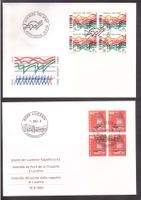 1996+1993 FDC 4er Pro Sport - Kapellbrücke