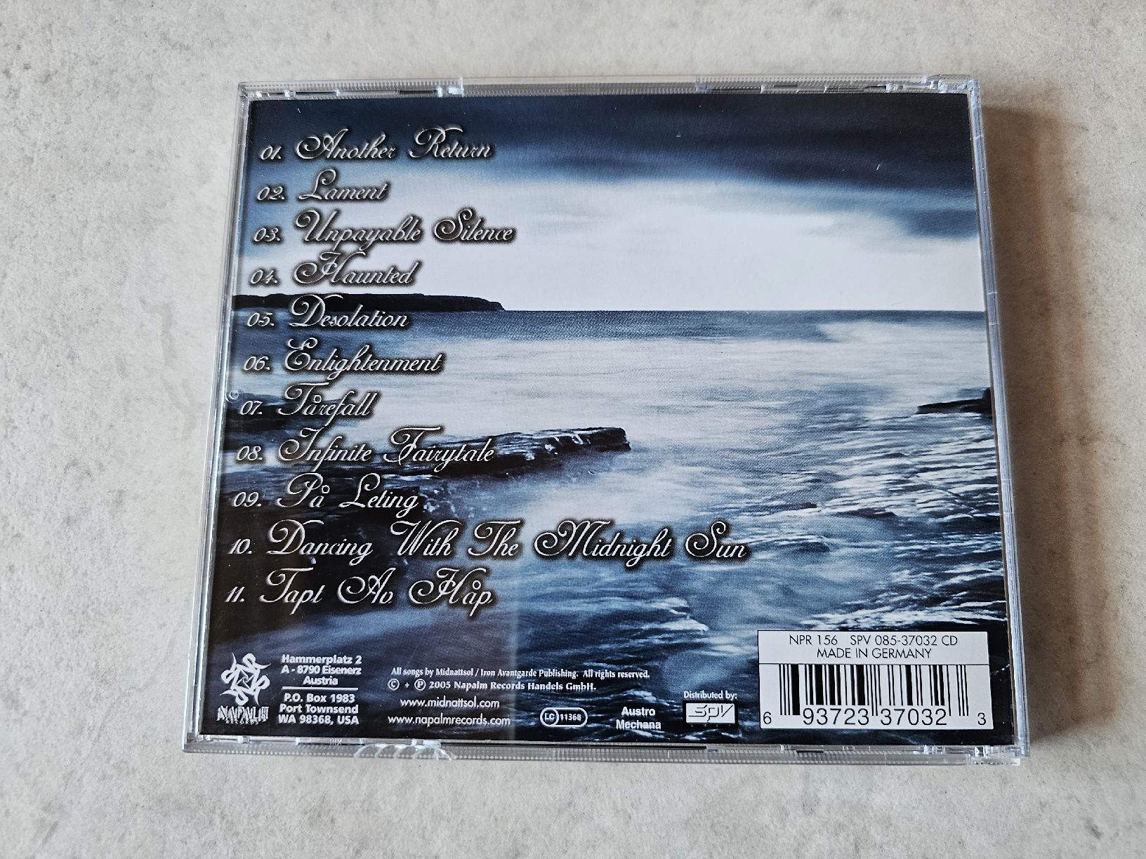 CD: Midnattsol  -  Where Twilight Dwells – Usato da Schneisingen venduto da backstore24 1