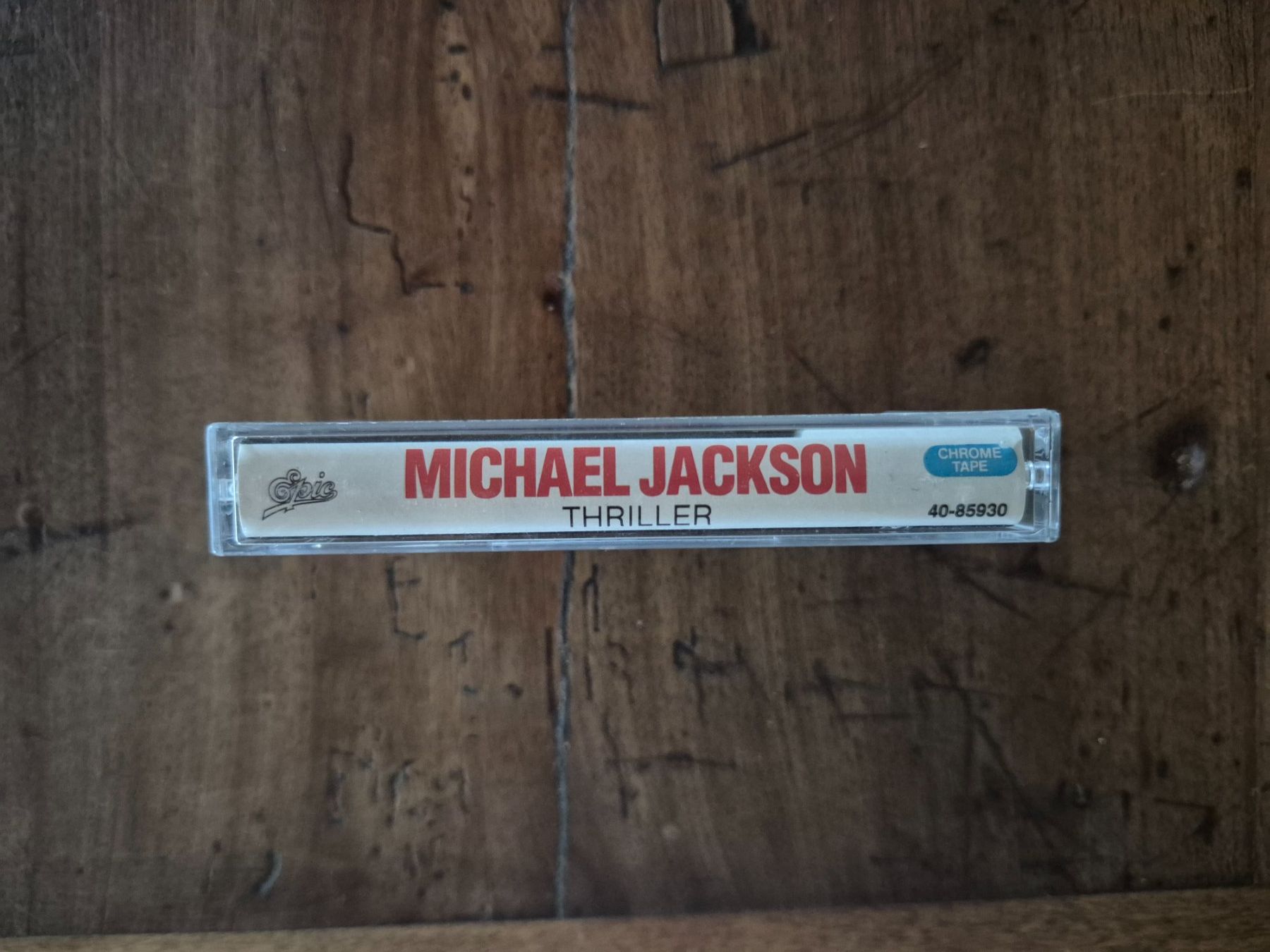 Kompaktkassetten: Michael Jackson Thriller cassette 1987 – Gebraucht aus Savièse von coeur88 1
