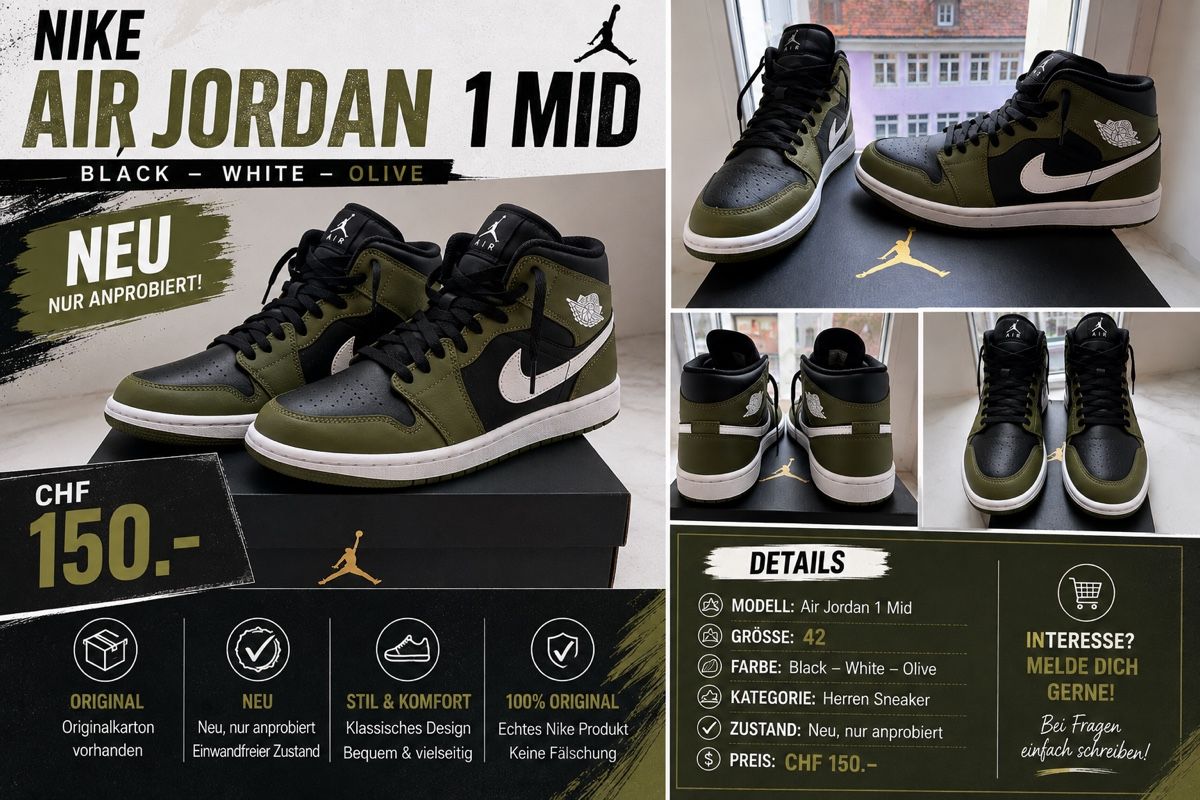 Jordan Scarpe da uomo: Nike  – Nuovo (secondo la descrizione) da Aarau venduto da leo_q72w