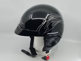 Harley-Davidson® Frauen Destination Halb Helm in Schwarz