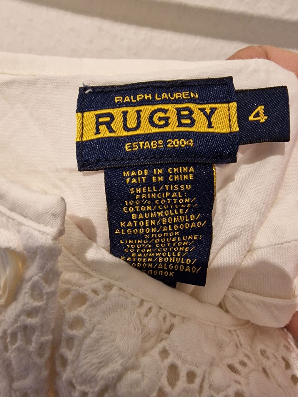 Ralph Lauren Vestiti: Ralph Lauren Rugby Gr.4 – Usato da Basel venduto da chingson 3