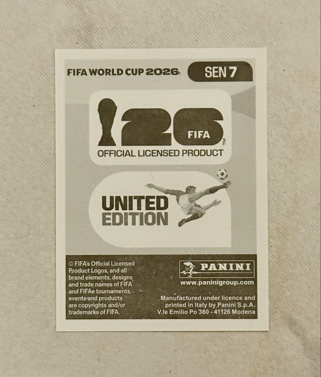 Panini Carte collezionabili: Panini WM 2026!!! SEN 7 – Nuovo (secondo la descrizione) da Oberentfelden venduto da NunoLouro 1