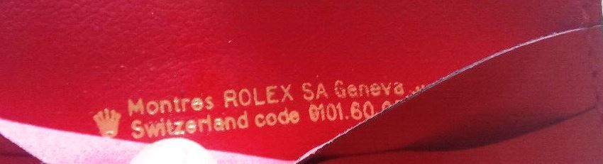 Sonstige Kleidung & Accessoires: ROLEX ♛ RED CARD HOLDER ref. 0101.60.05 !!!!!!!! – Gebraucht aus Aurigeno von SCS 2