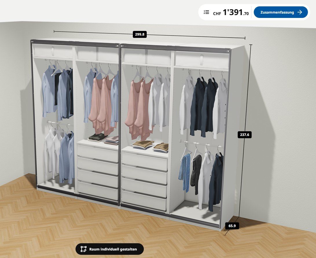 Ikea Armadi: Ikea Pax 3m – Usato da Jona venduto da tassosan 6