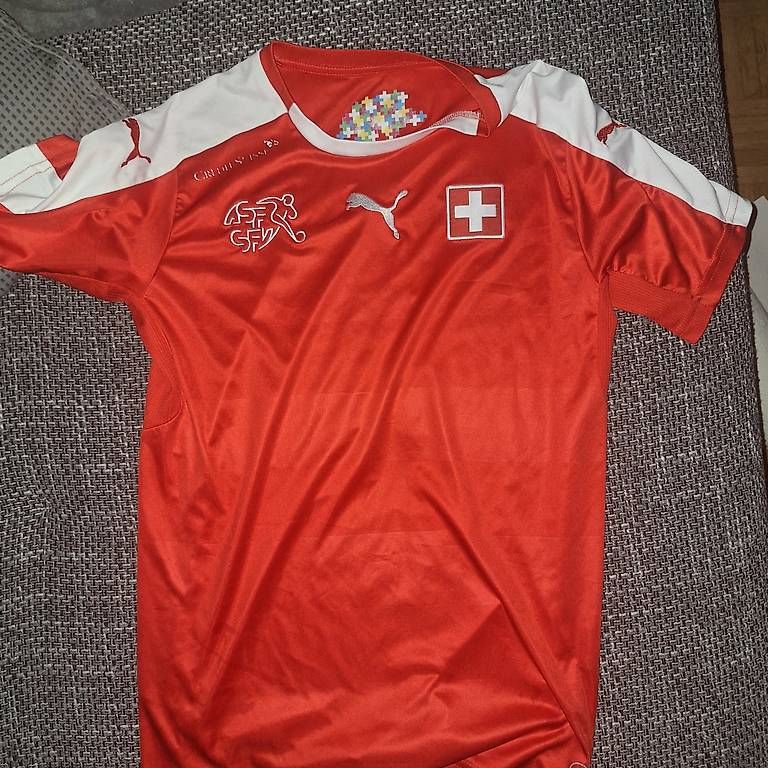 Canottiere & Pantaloni: Originales Schweiz Trikot Grösse 164 – Usato da Rapperswil SG venduto da Gooal