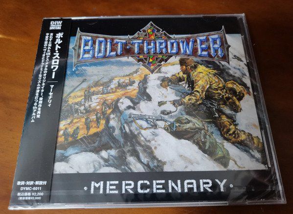 CDs: Bolt Thrower Mercenary DYMC-6011 CD JAPAN NEW – Neu und originalverpackt aus Altdorf UR von pj7_2g2m