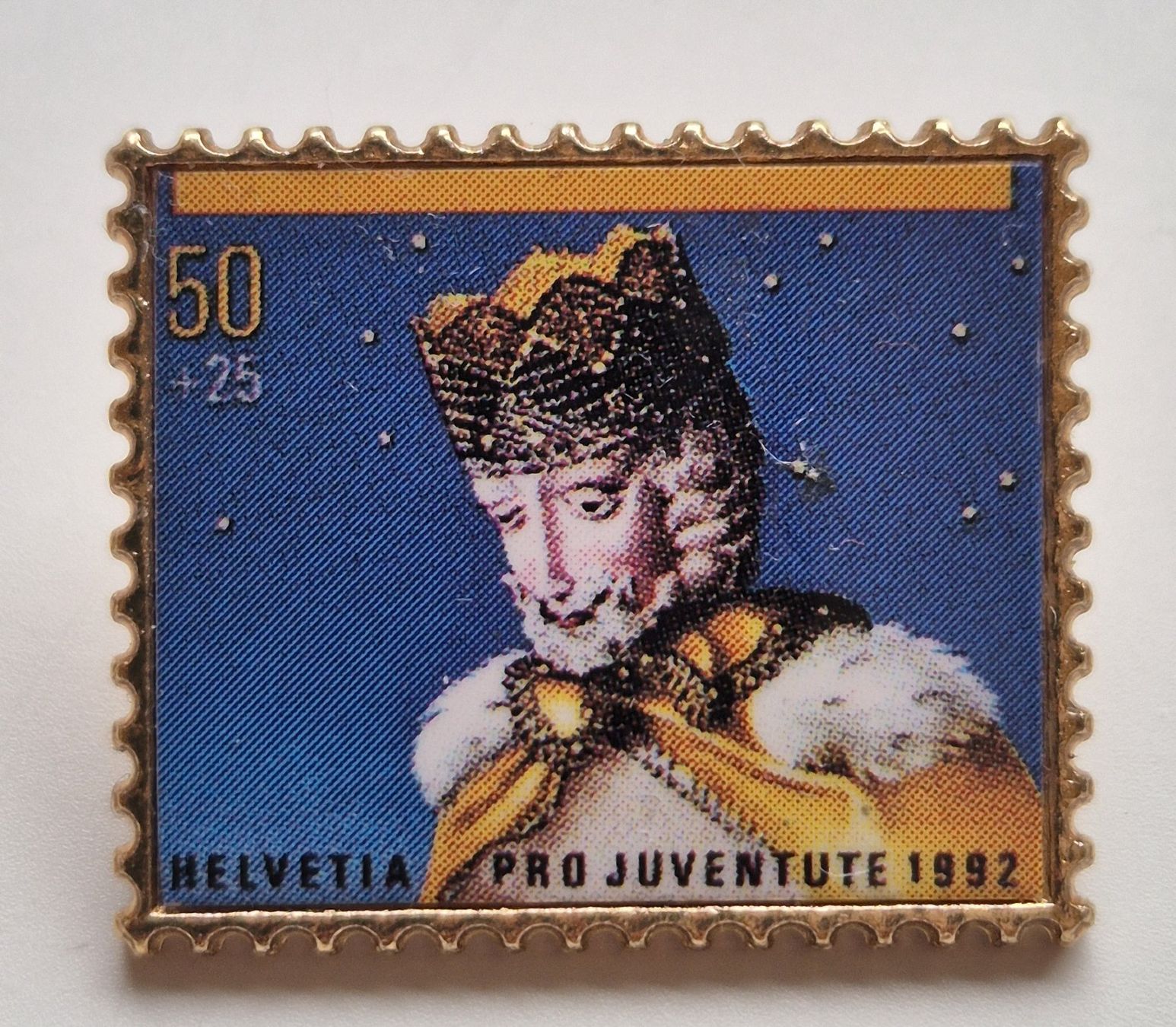 Placchette & Badge: PIN    -  Pro Juventute  1992   Helvetia – Usato da Niederweningen venduto da Obson