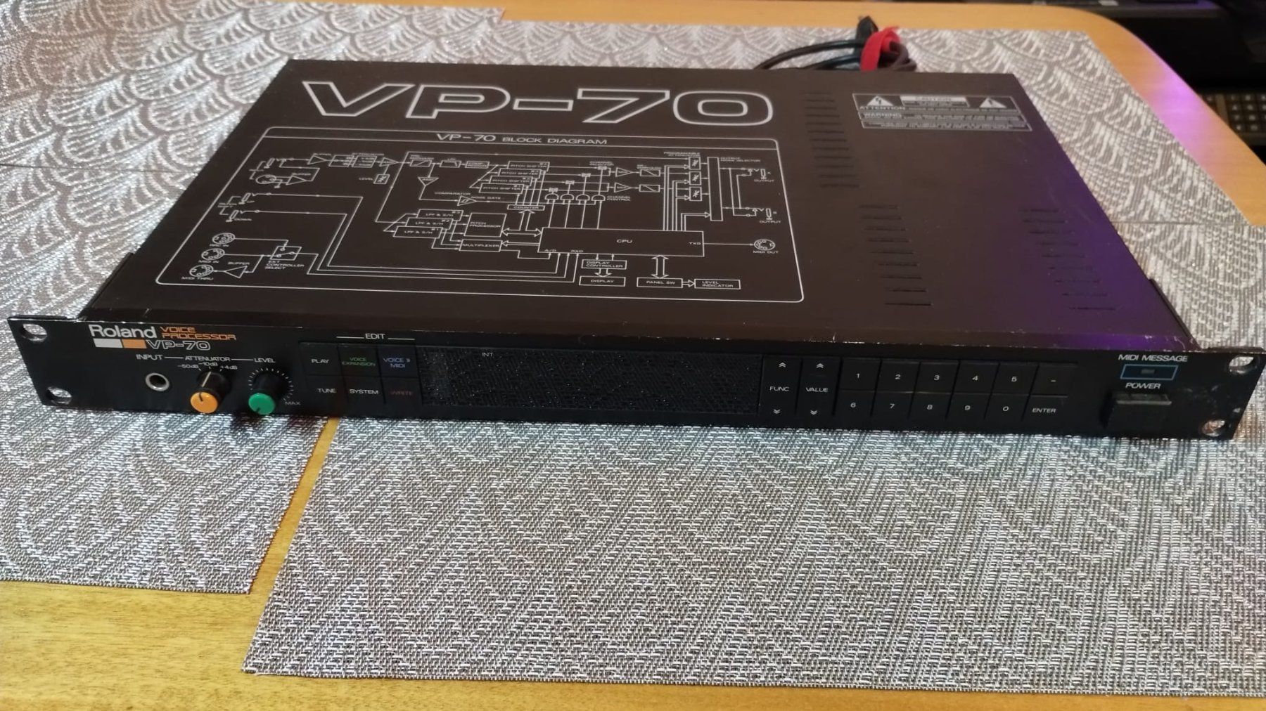 Roland Musikinstrumente: Roland VP70 Voice Processor – Gebraucht aus Martigny von SpiritSound