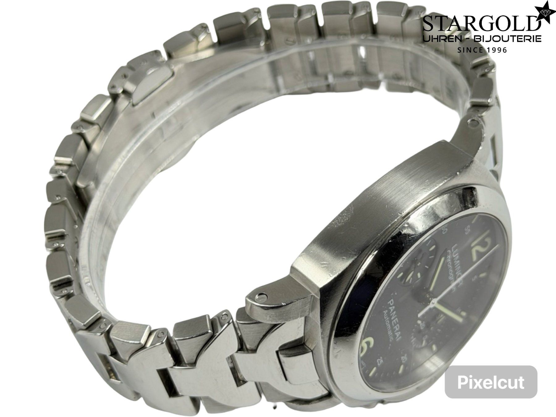 Panerai Orologi: Panerai Luminor Chronograph 40 - PAM00310 – Usato da Zürich venduto da Stargold-Uhren 6
