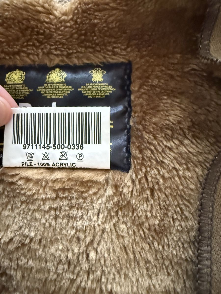 Gilets & Westen: Barbour Warm Pile size 38 Beaufort & Bedale models – Gebraucht aus Lausanne von cok_2mwp 2