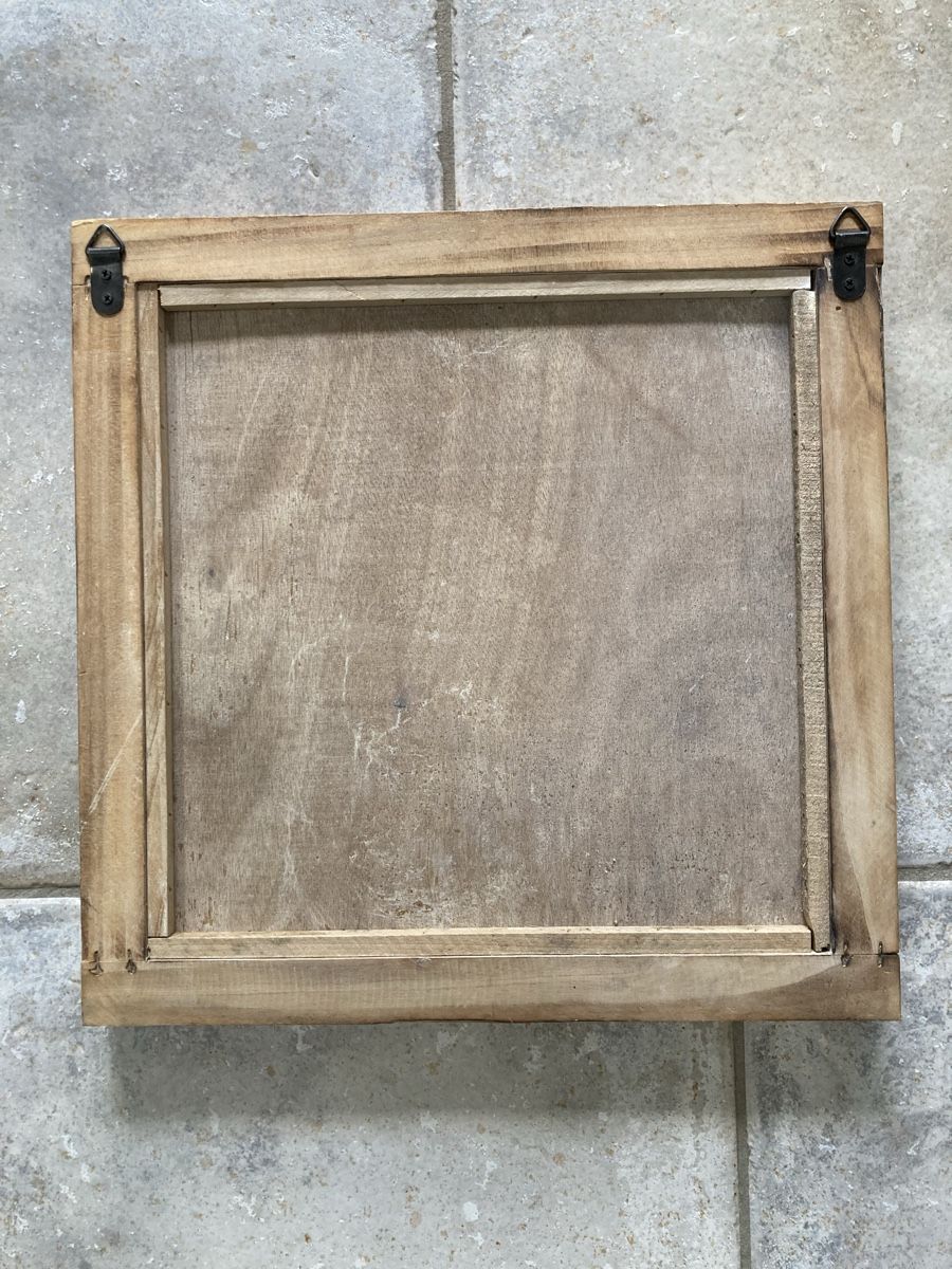 Specchi: Stylischer Holz-Spiegel 36cmx36cm – Usato da Steinmaur venduto da Poleni 3