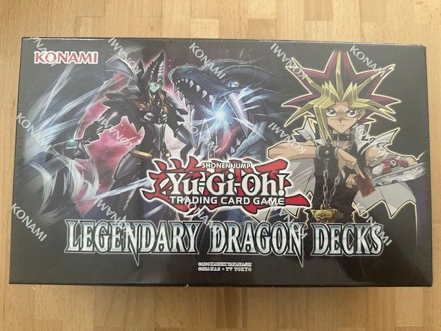 Yugioh Sammelbilder & Trading cards: Legendary Dragon Decks Yu gi oh - Karten Sammlung – Neu und originalverpackt aus Nussbaumen AG von Pika-Shop