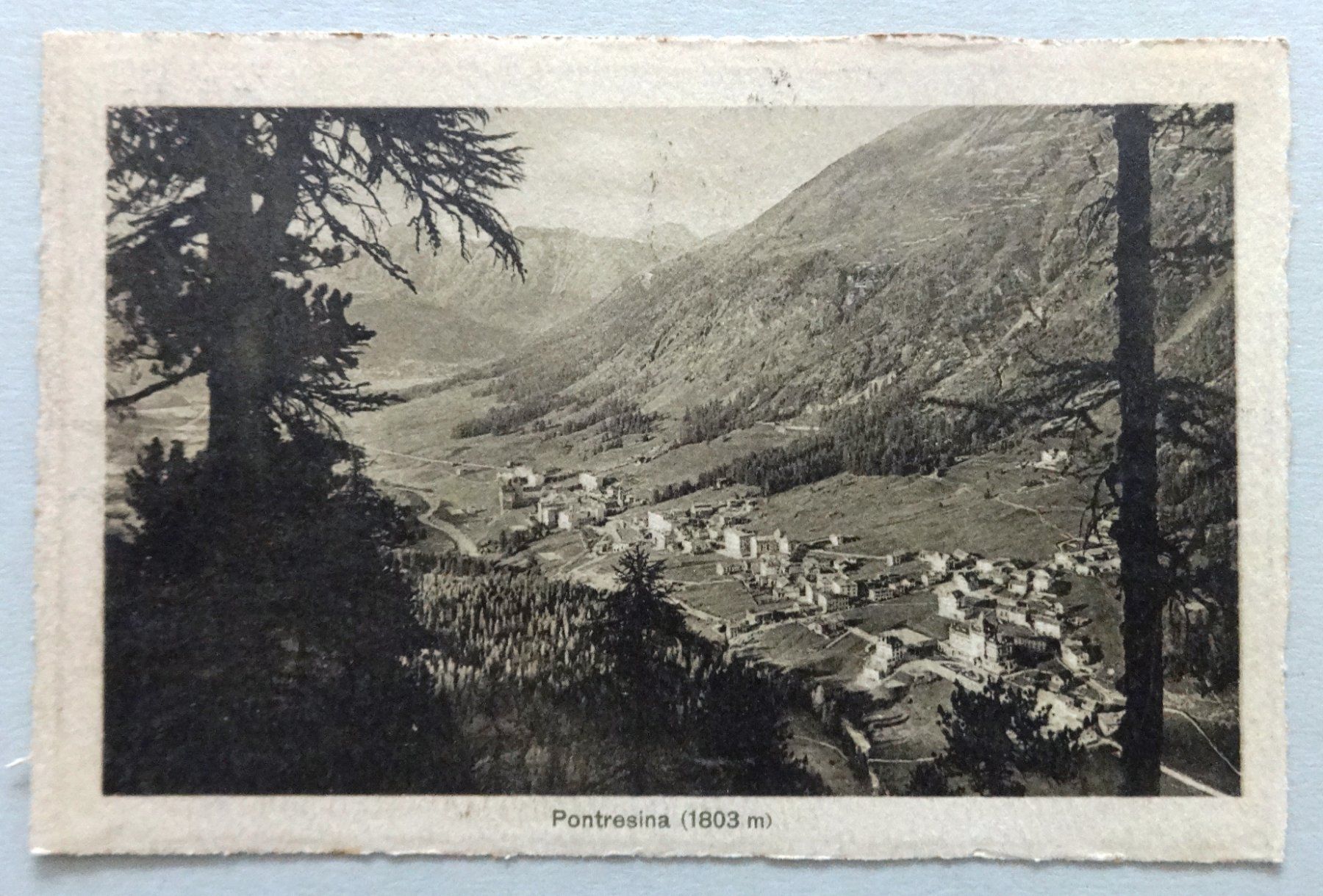 Cartoline postali: Pontresina (1803 m) – Usato da Fétigny venduto da Billy2miny