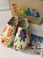 Sabots Birki's femme imprimé fleurs taille 43 état neuf