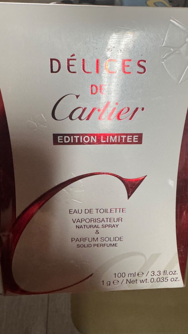 Cartier Profumi & Eau de Toilette: Délices de Cartier Édition limitée 100ml – Usato da Villars-sur-Glane venduto da Bobson1 1
